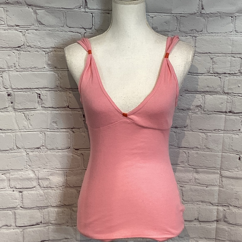 FREE PEOPLE EASY TO LOVE CAMI TANK TOP PINK SZ XS